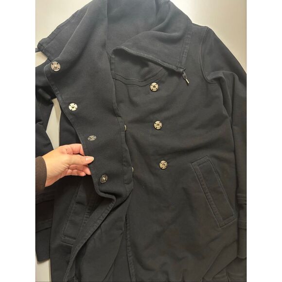 Lululemon Gratitude Wrap snap up jacket Black - Picture 10 of 14